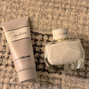 Montblanc Signature Perfume Set with Body Lotion